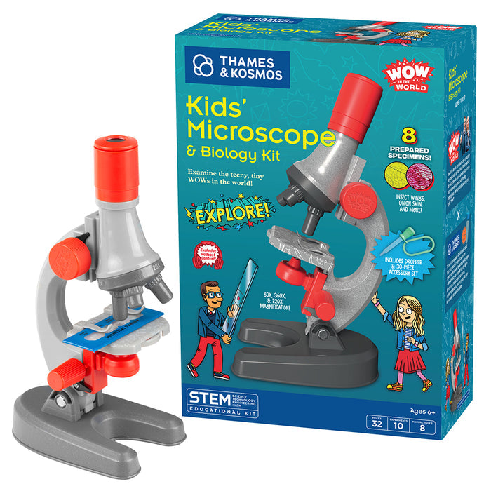 Wow in the World: Kids’ Microscope & Biology Kit STEM Thames & Kosmos