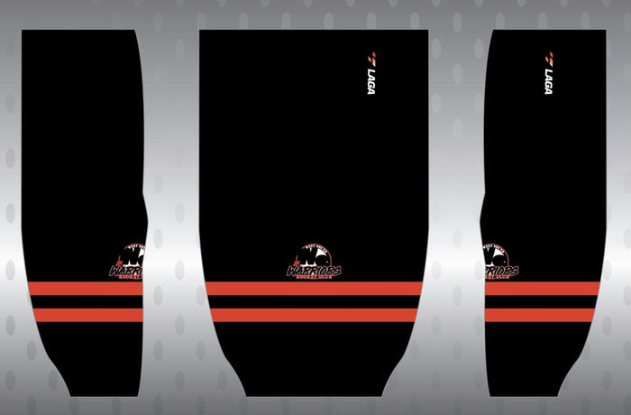 WSHC Black Sublimation Hockey Socks
