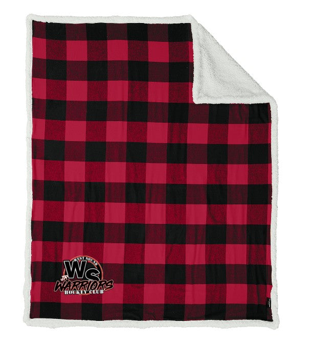 WSHC Flannel Sherpa Blanket