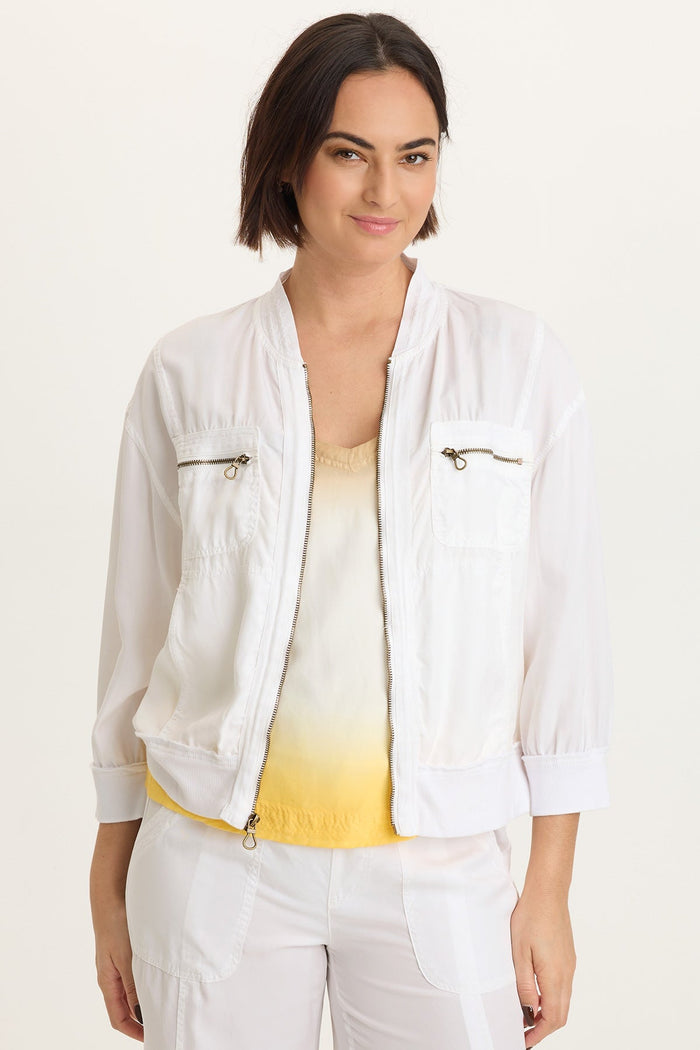 XCVI Wynton Twill Bomber Jacket
