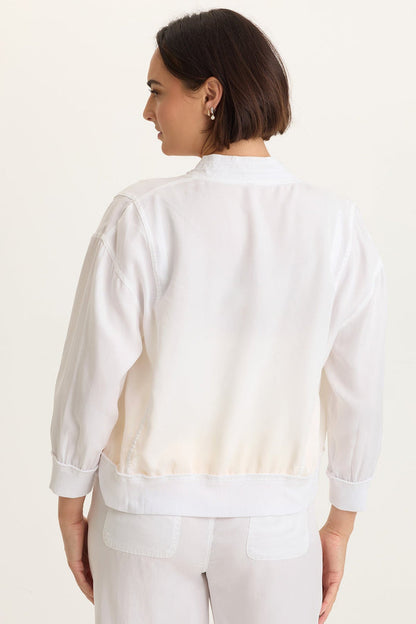 XCVI Wynton Twill Bomber Jacket