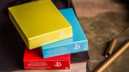 Yellow Steel Playing Cards by Bocopo Playing Card Co.