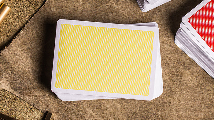 Yellow Steel Playing Cards by Bocopo Playing Card Co.