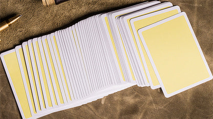 Yellow Steel Playing Cards by Bocopo Playing Card Co.