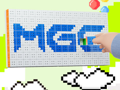 YJ Mosaic 3x3 Cube Set of 64 (8x8 3.5cm Cubes)