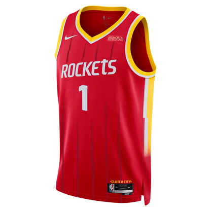 Youth Houston Rockets Amen Thompson Nike Icon Swingman Jersey