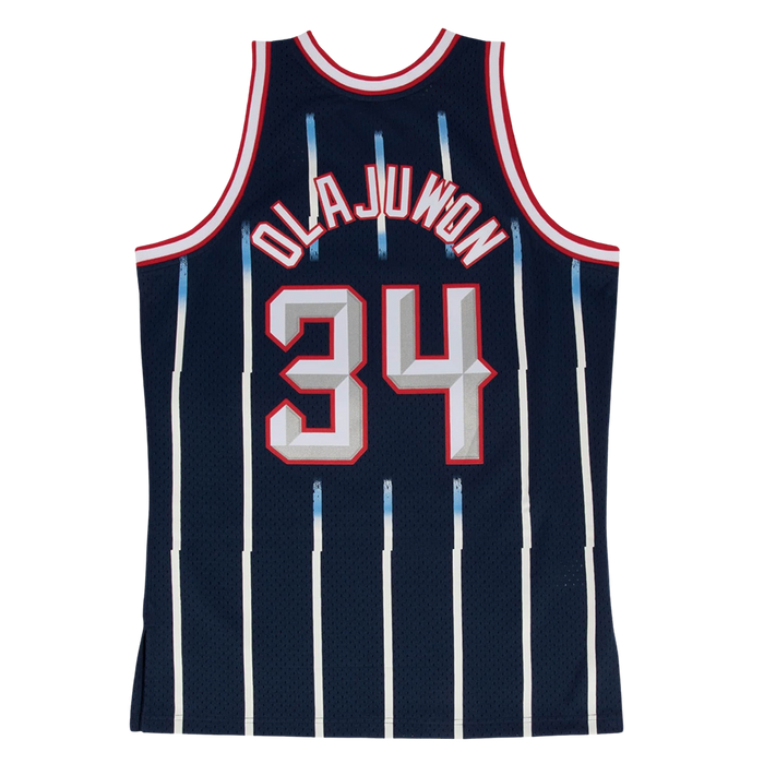 Youth Houston Rockets Mitchell & Ness Hakeem Olajuwon HWC 1996-97 Swingman Jersey