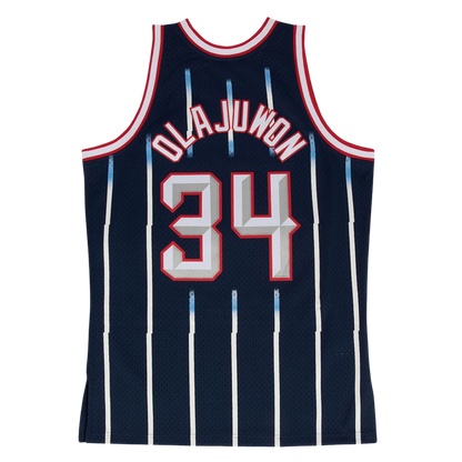 Youth Houston Rockets Mitchell & Ness Hakeem Olajuwon HWC 1996-97 Swingman Jersey
