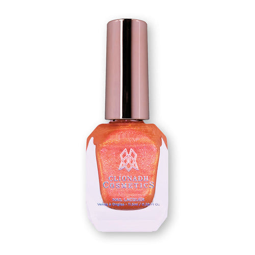Bottle of nail polish containing Yuzu Limonada Nail Lacquer on a white background.