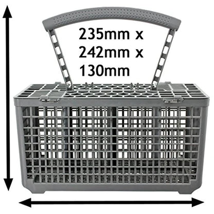 Zanussi Dishwasher Cutlery Basket Cage Lid & Removable Handle (235 x 242 x 130)