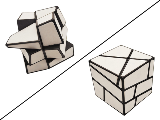 ZePuzzles Ghost SQ-0 - Black (White)