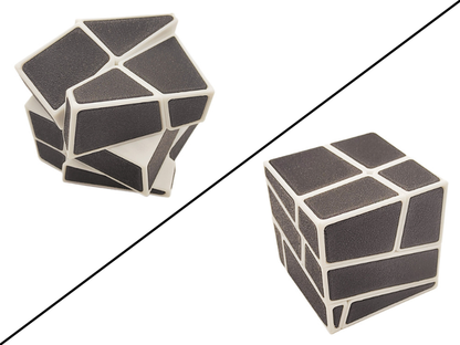 ZePuzzles Ghost SQ-0 - White (Black)