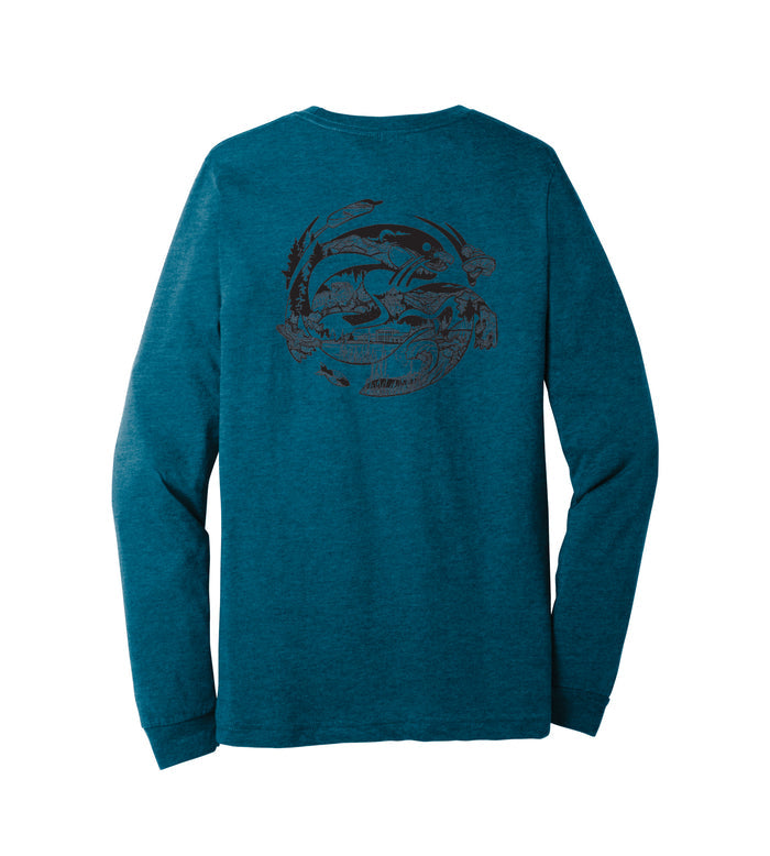 Zessel Designed Adult Long Sleeve T Shirt