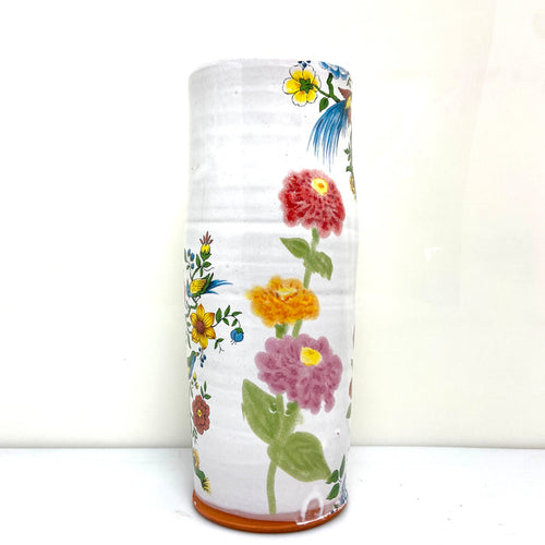 Zinnia vase
