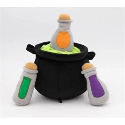 ZippyPaws - Witch's Brew Cauldron Burrow Dog Puzzle Toy