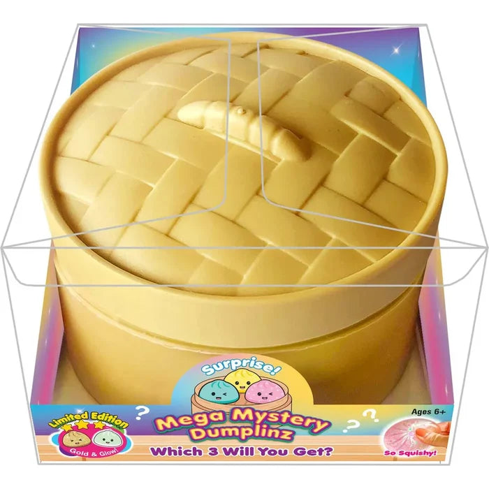 Zorbitz Mystery Mega Dumplin' - 3 Pack of 2.5 Inch Mini Squishy Sensory Toys