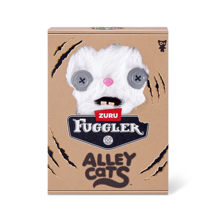 Zuru Fugglers 9 Inch Alley Cats - Cheezee White