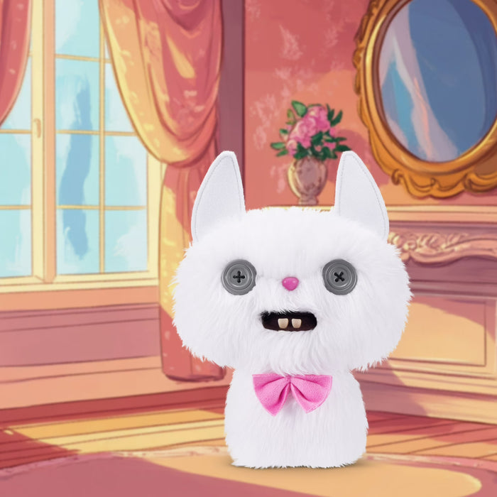Zuru Fugglers 9 Inch Alley Cats - Cheezee White