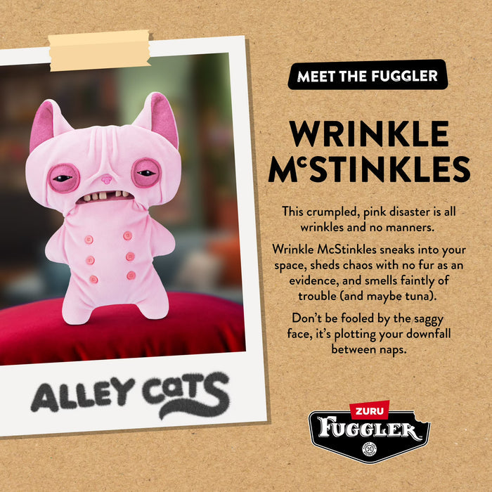 Zuru Fugglers 9 Inch Alley Cats - Wrinkle McStinkles